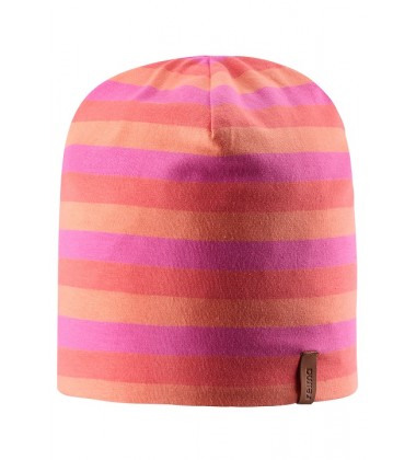 Reima pavasario kepurė Tanssi. Spalva rožinė/ dryžuota